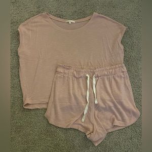 Baby Pink Pj Set